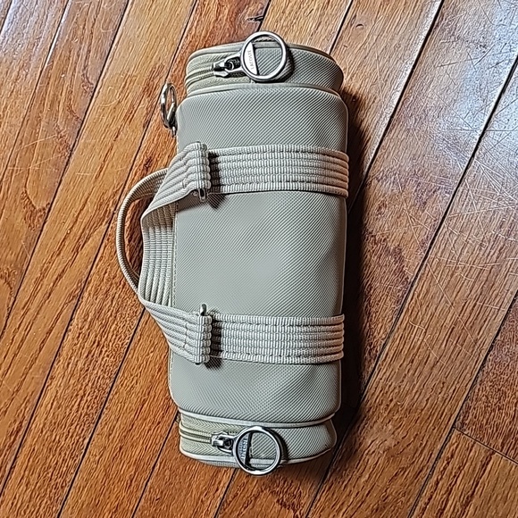 LACOSTE Summer Sand Roll Bag Khaki Bag - Picture 2 of 2